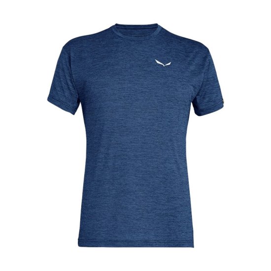 SALEWA - T-SHIRT MANICHE CORTE PUEZ MELANGE DRY'TON UOMO
