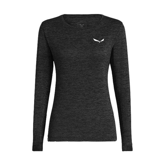 SALEWA - T-SHIRT MANCHES LONGUES PUEZ MELANGE DRY'TON FEMME