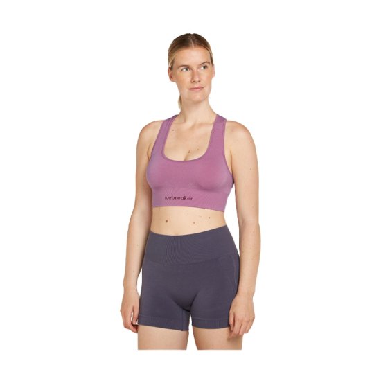 ICEBREAKER - BRASSIÈRE MÉLANGE MÉRINOS 260 ZONEKNIT SEAMLESS