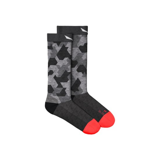 SALEWA - CHAUSSETTES PEDROC CAMO MERINO MID FEMME