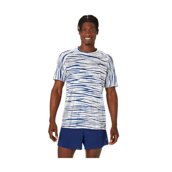 ASICS - T-SHIRT MANICHE CORTE METARUN SHIBORI UOMO