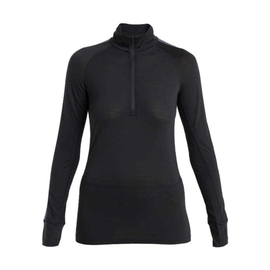 ICEBREAKER - SOUS-COUCHE MÉRINO 125 ZONEKNIT DEMI-ZIP FEMME