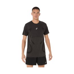 ASICS T-shirt Road sans couture femme L 001 / PERFORMANCE BLACK