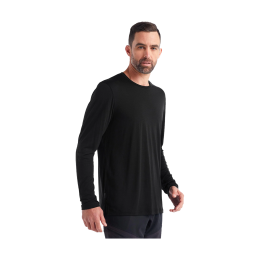 ICEBREAKER T-SHIRT MERINO SPHERE II HOMME ML M BLACK