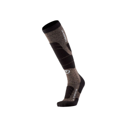 CHAUSSETTES SKI MERINO REFLECTOR MIXTE 45-47 BLACK GOLD