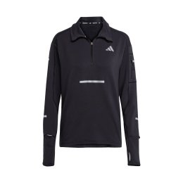 ADIDAS POLAIRE ADI365 WARM DEMI-ZIP FEMME L NOIR
