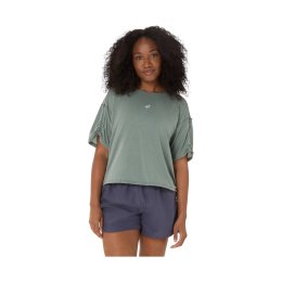 ASICS T-SHIRT NAGINO RUN ADJUSTABLE FEMME L 400 / MONUMENT BLUE