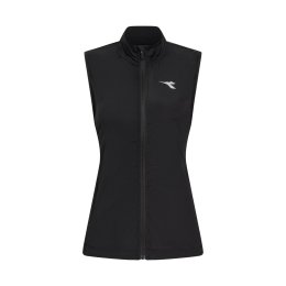 DIADORA Gilet coupe-vent repliable femme L BLACK