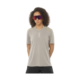 SALOMON T-SHIRT SALOMON ULTRA FEMME XS VINTAGE KHAKI