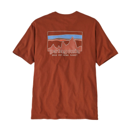 PATAGONIA T-SHIRT 73 SKYLINE ORGANIC HOMME XS BURR