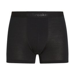 ICEBREAKER BOXER MERINO 125 COOL-LITE ANATOMICA HOMME S BLACK