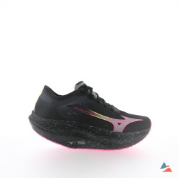MIZUNO WAVE REBELLION PRO 2 HOMME 41 52/BLACK/SILVER/PINK