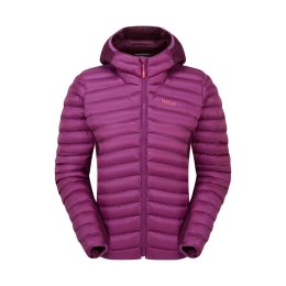 Rab Doudoune à capuche Cirrus Flex femme 10 PMU-Plum/Mulberry