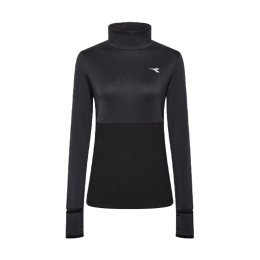 DIADORA PULL TURTLENECK WB WINTER PROTECTION FEMME XS BLACK