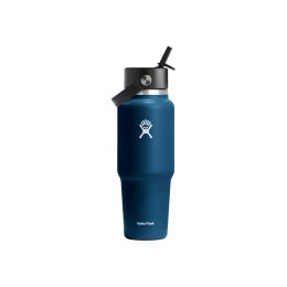 HYDRO-FLASK GOURDE AVEC PAILLE 32 OZ WIDE 32 OZ INDIGO