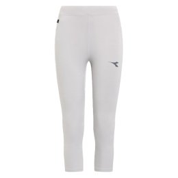 DIADORA COLLANT 6/8 RUN CREW FEMME M GREY CLOUD