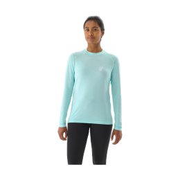 COMPRESSPORT T-SHIRT MANCHES LONGUES PERFORMANCE FEMME L SHELL BLUE