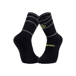 BV SPORT CHAUSSETTES REFLECT 36-38 001_NOIR/JAUNE