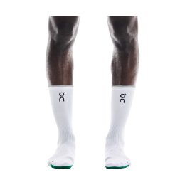ON Chaussettes hautes Elite Run 41-43 WHITE IVORY