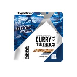 MX3 REPAS LYOPHILISÉ - CURRY DE POIS CHICHE ET RIZ TU .
