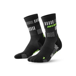 CEP CALZINI THE RUN EDIZIONE LIMITATA 2024 UOMO 39-42 BLACK/NEON YELLOW