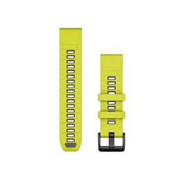 GARMIN BRACELET Quickfit SILICONEBAND 22MM 22MM 08_AMPYELLOW/GRAPHIT