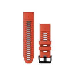 GARMIN BRACELET QUICKFIT SILICONEBAND 26MM 26MM 04_FLMRED/GRPT