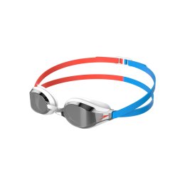 SPEEDO LUNETTES DE NATATION FASTSKIN SPEEDSOCKET 2 MIROIR BLEUES/ROUGES TU REDBLU