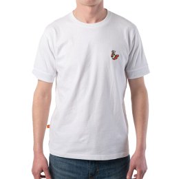 BV SPORT T-SHIRT COTON DBDB MIXTE S 001_BLANC - BIERE