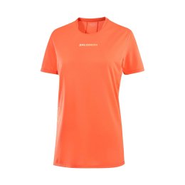 SALOMON T-shirt Sense Aero Courtney Dauwalter Édition Limitée XS Nasturtium