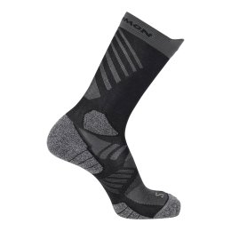 SALOMON Chaussettes Aero Crew 39-41 BLACK/CASTELROCK