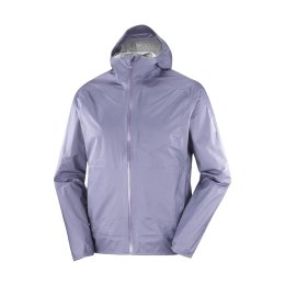 SALOMON VESTE BONATTI WATERPROOF HOMME blue granite M BLUE GRANITE
