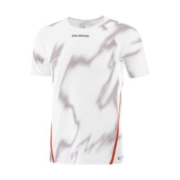 SALOMON T-SHIRT S/LAB SPEED HOMME S WHITE/ANDORRA