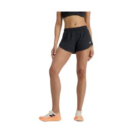 NEW BALANCE Short RC Ultra light Split 3" femme S BLACK (001)