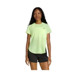 NEW BALANCE T-SHIRT RACE DAY ULTRA LIGHT FEMME L AFTERGLOW