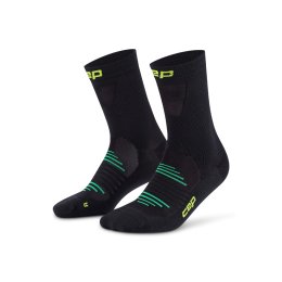 CEP CHAUSSETTES PRO RUN ULTRALIGHT MID CUT HOMME 42 - 45 BLACK