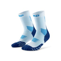 CEP CHAUSSETTES MID-CUT CORE RUN FEMME 37 - 40 ICE BLUE