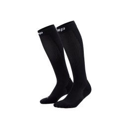 CEP CHAUSSETTES DE COMPRESSION HAUTES FEMME CORE RUN 40 - 43 BLACK