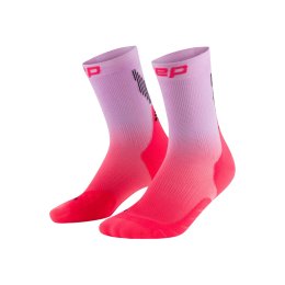 CEP Chaussettes core run edt. femme 34 - 37 pink/lilac fade