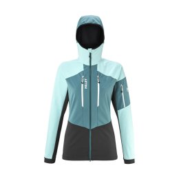 MILLET VESTE SOFTSHELL M WHITE FEMME S N9895 BLACK/ARUBA