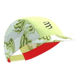 COMPRESSPORT Casquette Pro Racing TU GREEN CAMO/FLUO RED