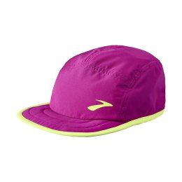 BROOKS Casquette Lightweight Packable 2.0 L/XL 589 - Dk Fuchsia/Nightlife