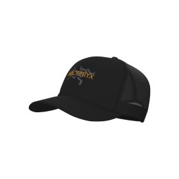 ARCTERYX CASQUETTE TRUCKER BIRD WORD L-XL 24K Black