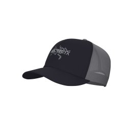 ARCTERYX CASQUETTE TRUCKER BIRD WORD L/XL BLACK/CLOUD