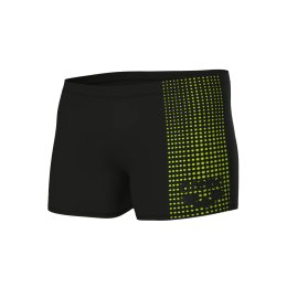 ARENA SHORT DE BAIN FOGGY DOTS HOMME 75 506 / BLACK-ARTIC LIME