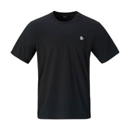 NORRONA T-SHIRT COTTON VIKING PATCH HOMME S 7718_CAVIAR