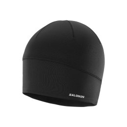 SALOMON BONNET ACTIVE NOIR homme TU DEEP BLACK/REFLECTIV