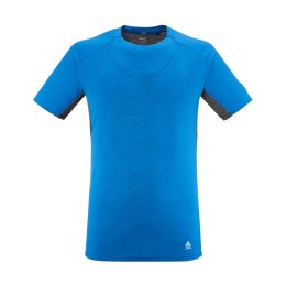 MILLET T-shirt manches courtes Trilogy Jorasses laine homme M N3175 ICON BLUE/BLACK