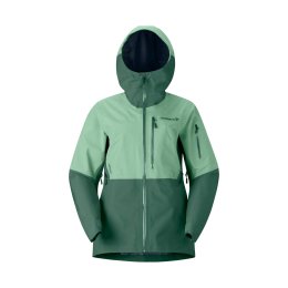 NORRONA VESTE GORE-TEX LOFOTEN FEMME L 3886_Dark Ivy