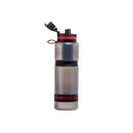 WATER-TO-GO GOURDE FILTRANTE ACTIVE 75cl grise / rouge